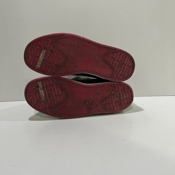 Airwalk Mens Black White Comfort Low Top Slip On Skateboarding Shoes Size 9.5 - Picture 6 of 8